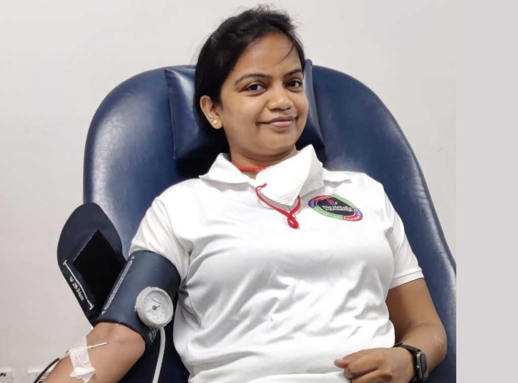 Blood donation: People live when people give